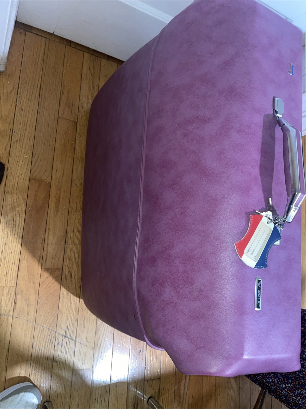 Pristine VTG 1960s AMERICAN TOURISTER ‘Duette’ Tiara Line Hardshell Garment Set