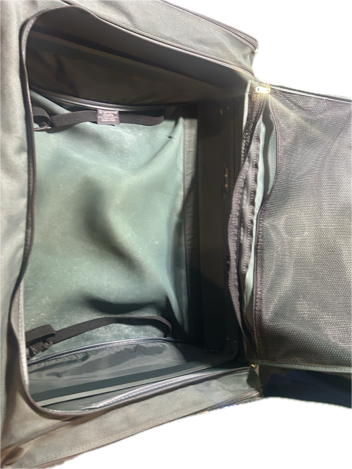Vintage Samsonite 1989 Ultralite 4 Piece Luggage Set Hunter Green