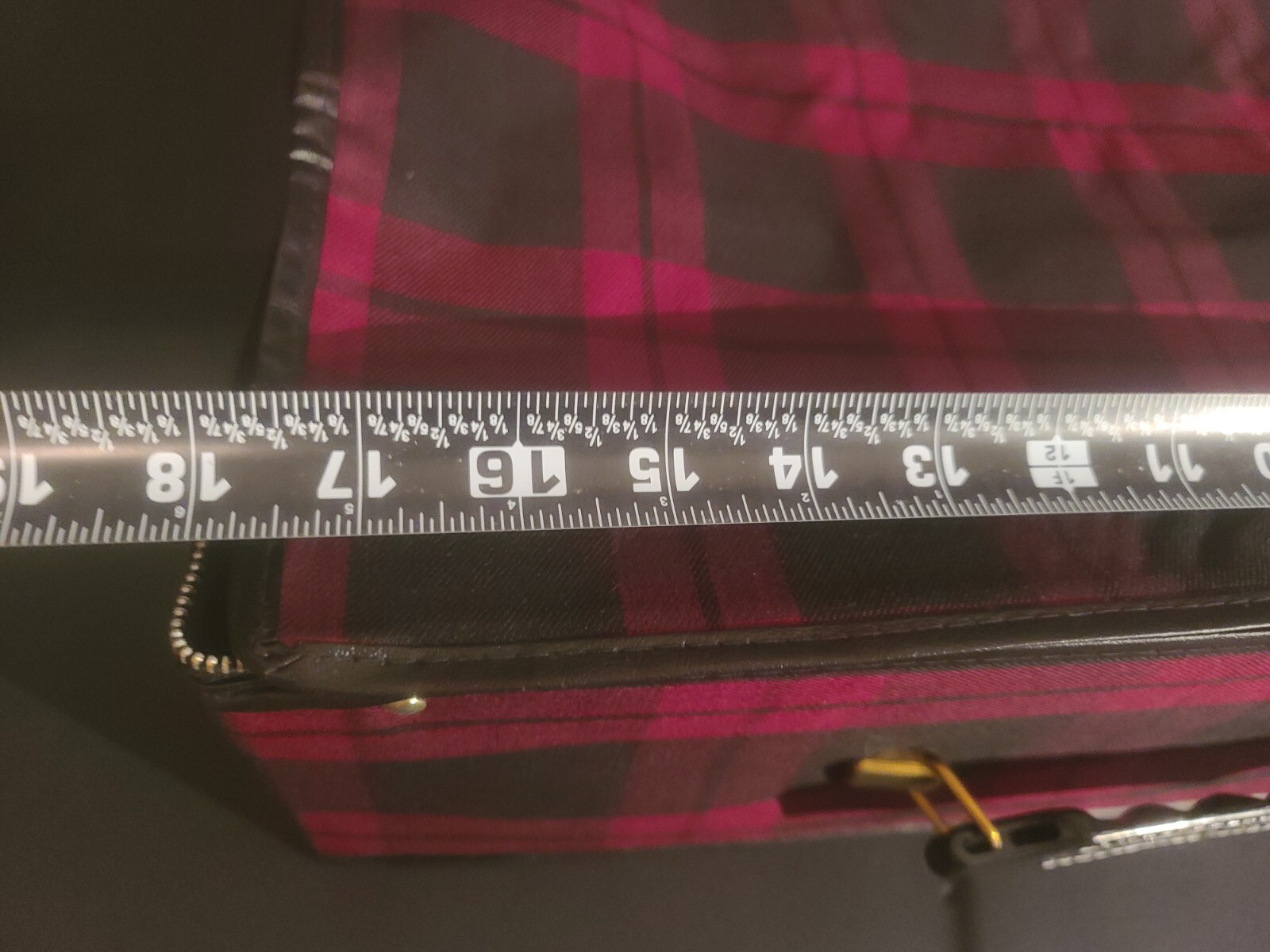 Vintage Fold A Way Suitcase 18″ x 12″ x 5″ Folds Flat