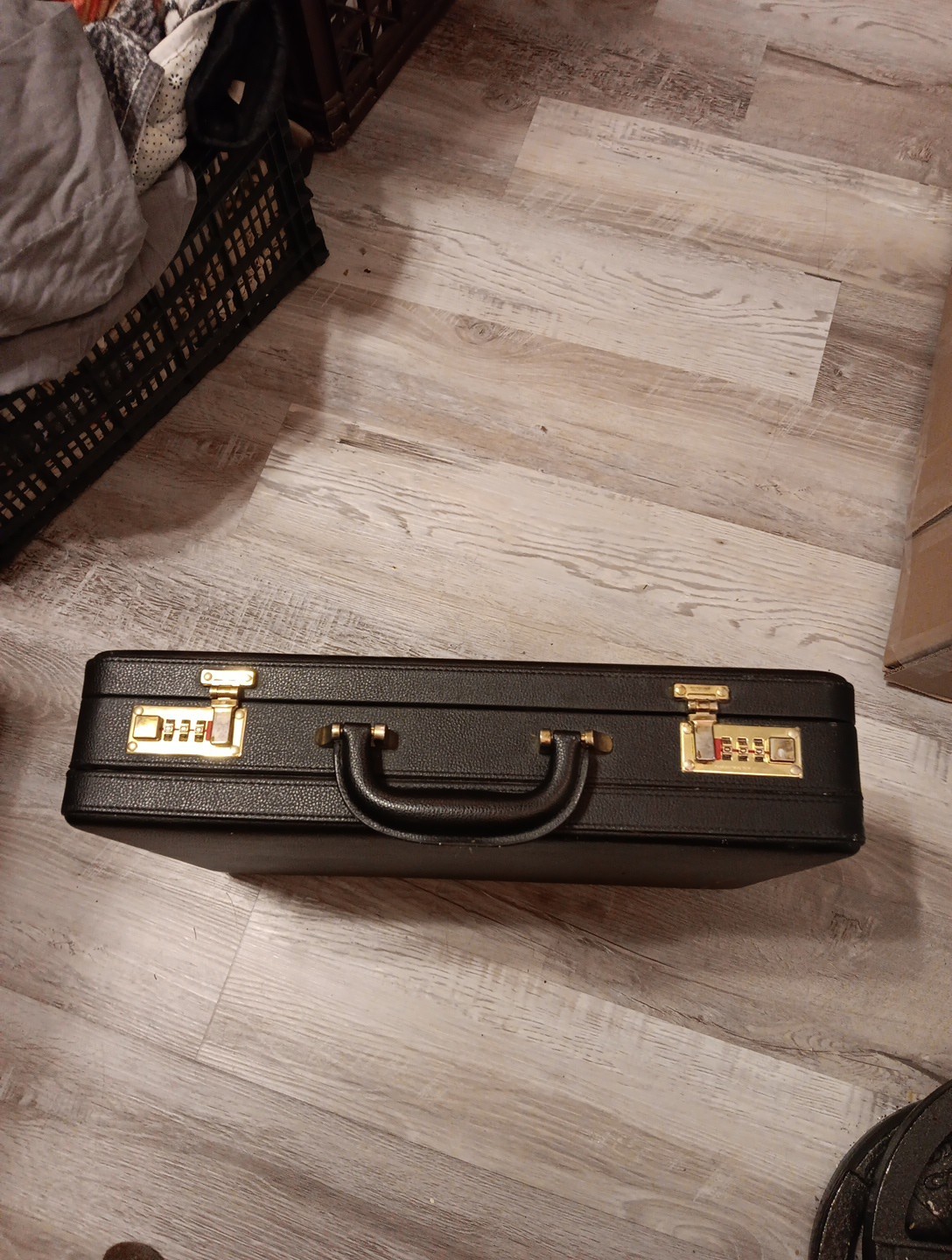 Vintage American Tourister Double Combination Brief Case