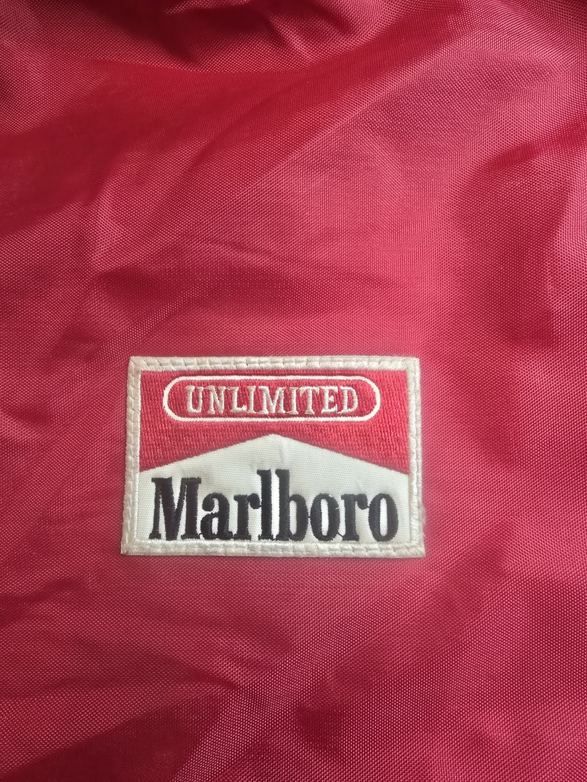 Vintage 90S Red Marlboro Cigarettes Merch Carrying Bag Drawstring