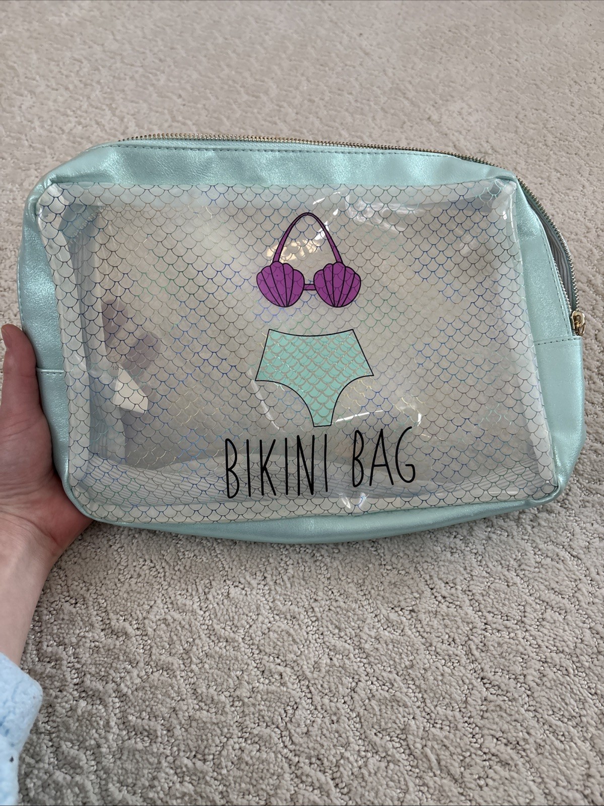 Waterproof bikini bag Pool or Gym Bag