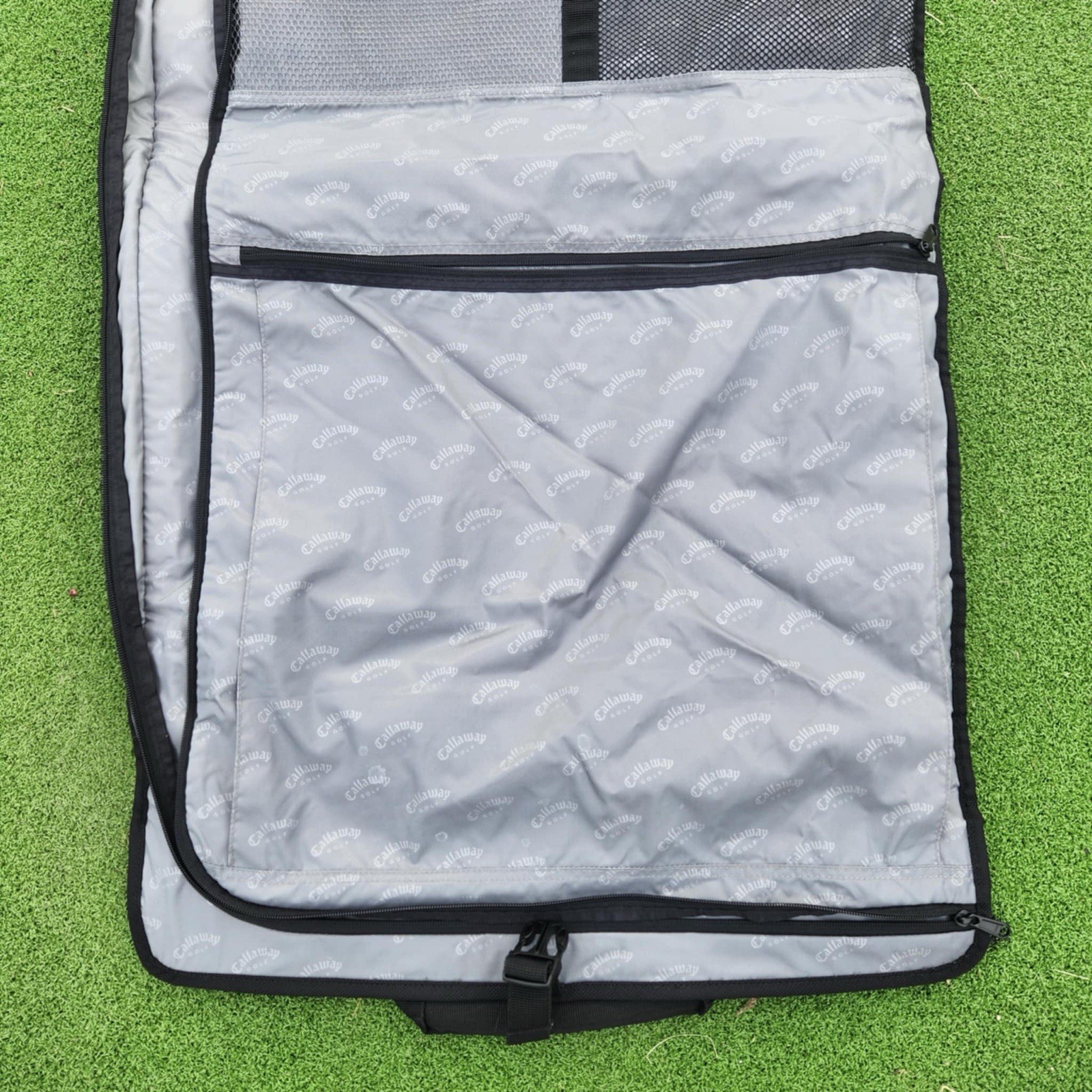 PEBBLE BEACH Embroidered Callaway Golf Folding Clothes Suit Travel Garment Bag