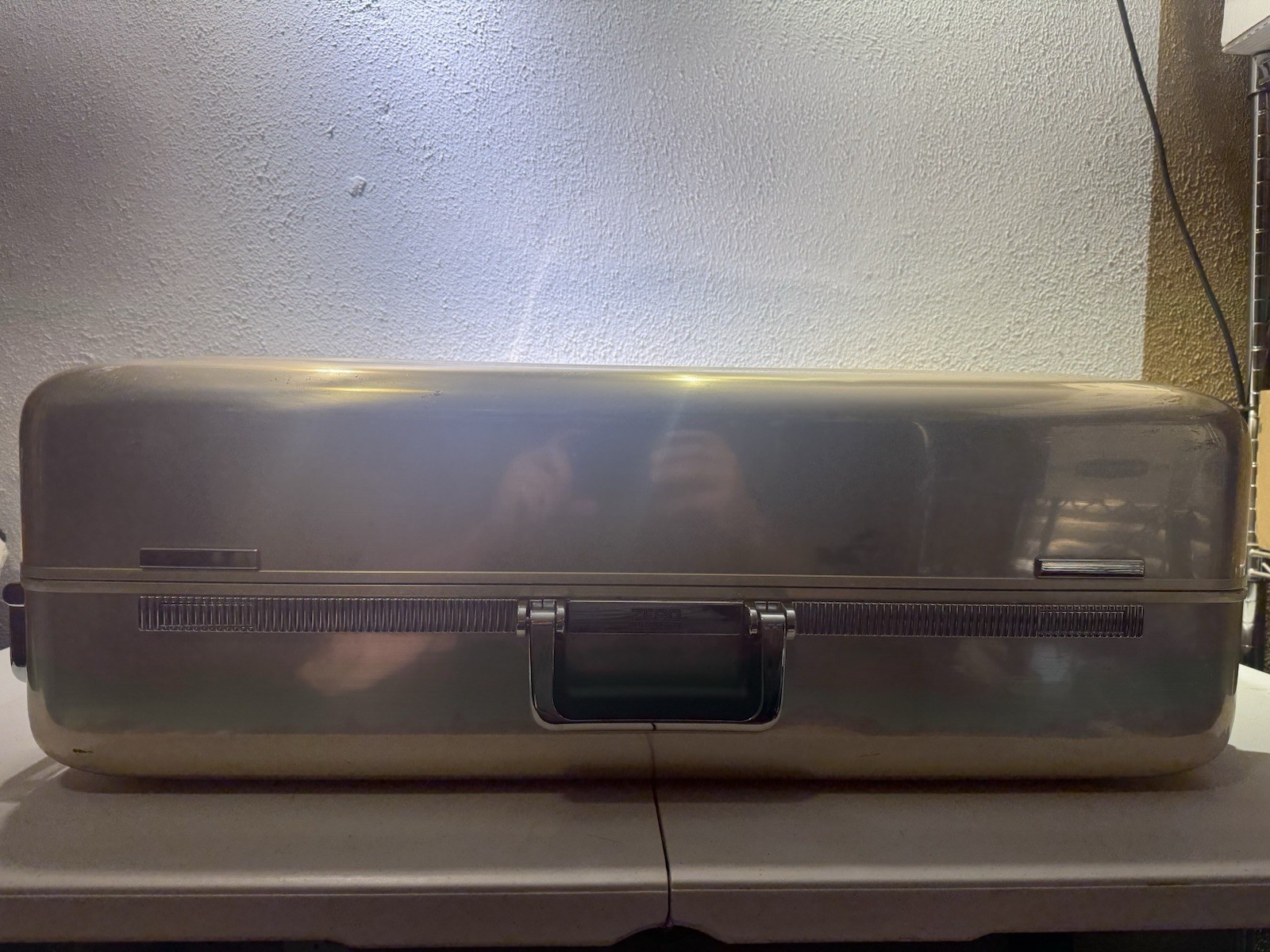 Zero Halliburton Gold 4-wheels Carry Wheeled Suitcase 21.5×31.5×10
