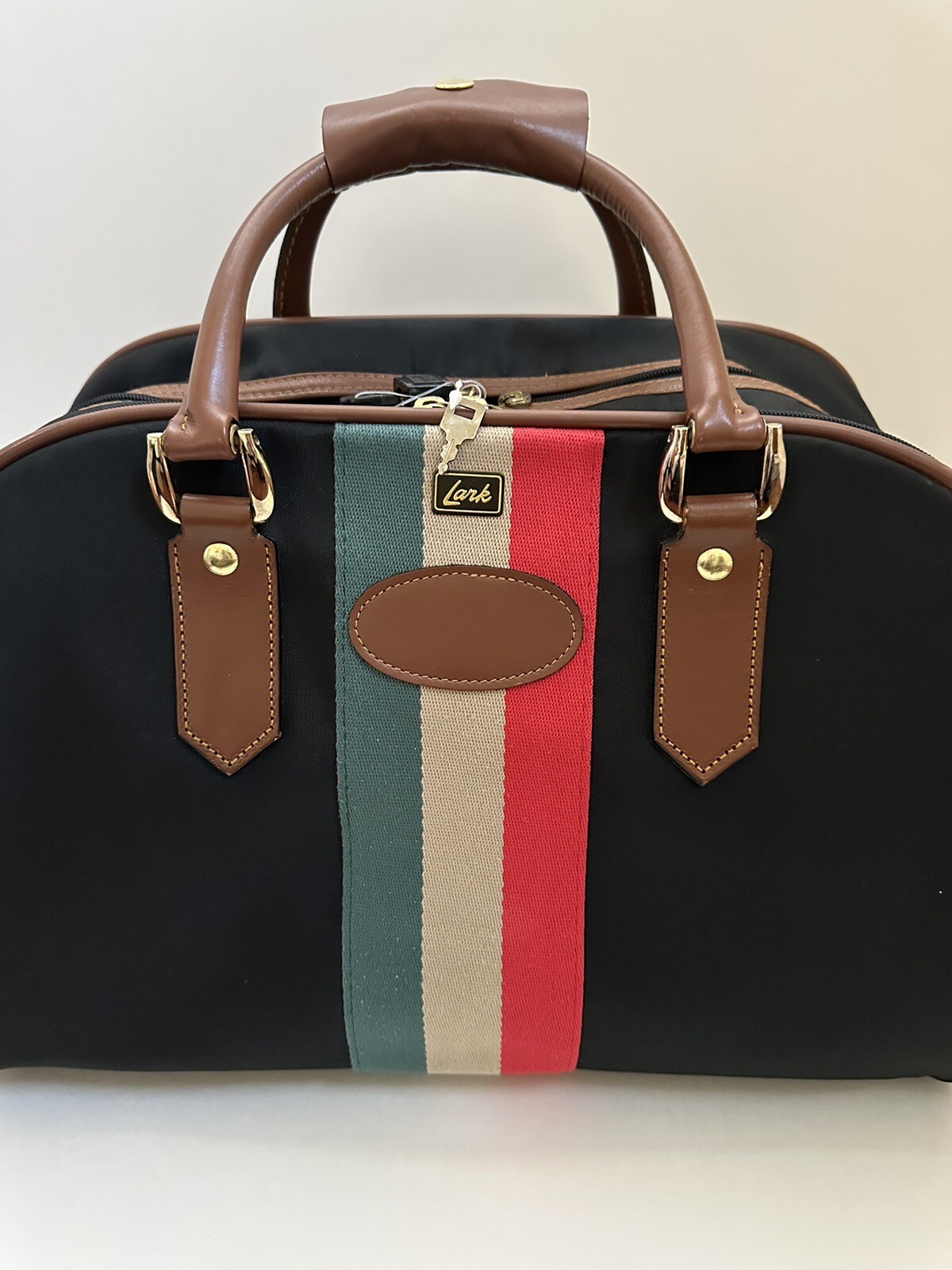 Lark Black Weekend Travel Duffle Bag Carry on Luggage