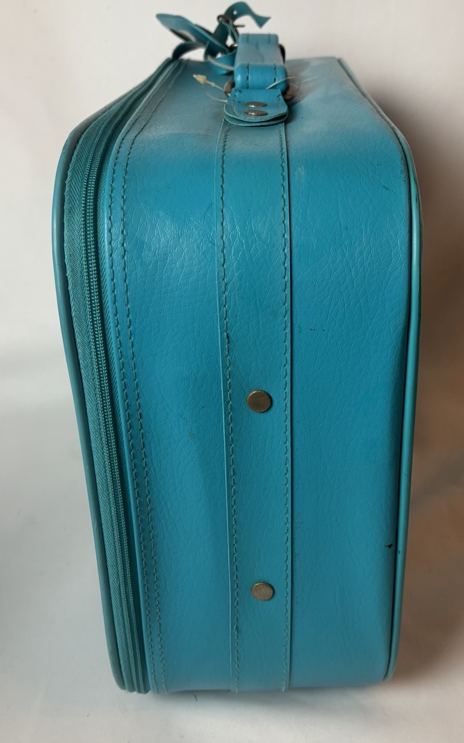 Vintage Lot Of 2 Child’s Boy’s Suitcases Going To Grandmas Blue Nesting