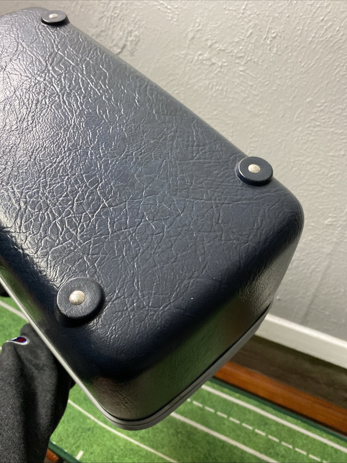 Samsonite Contour II Blue Hard Shell Carry On / Make-up Case – Keys, Tray & Tag