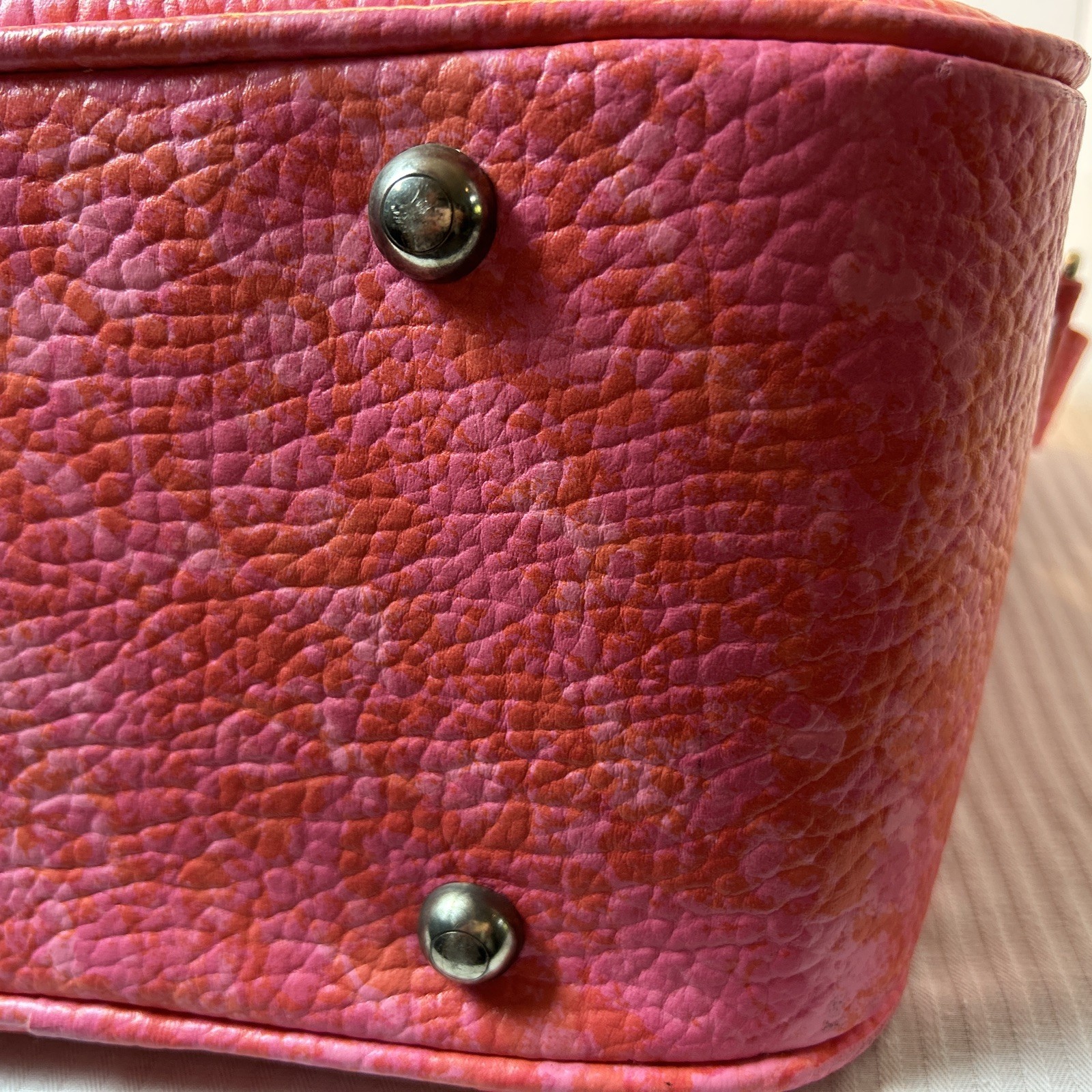 VTG Hot Pink Samsonite Silhouette Travel 1960s 1970s Carry On Luggage Diaper Bag