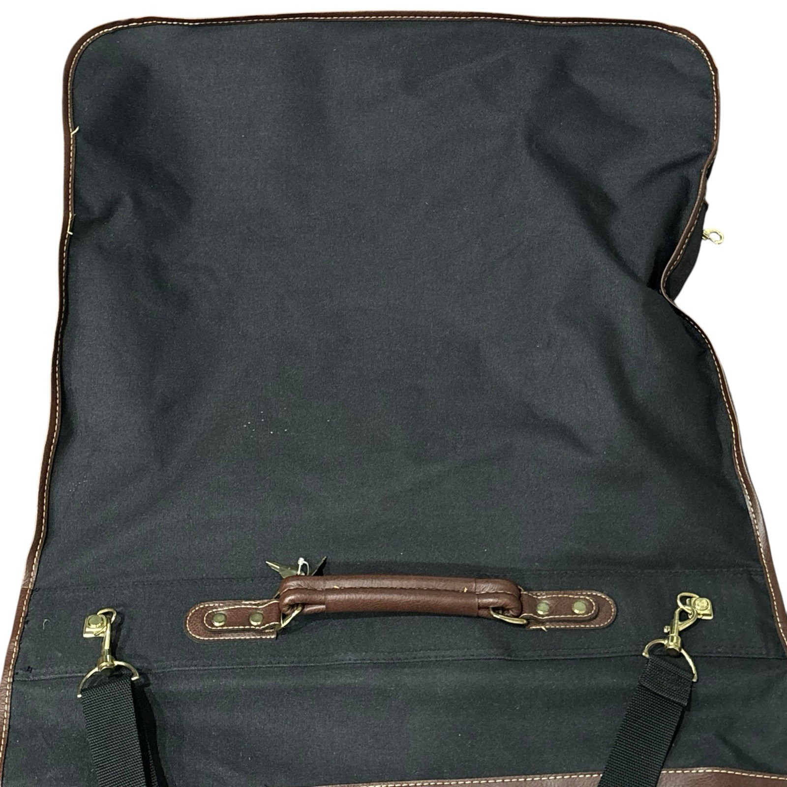 Jaguar Black Clothing Garment Bag Travel Luggage Hanging Suit with Keys