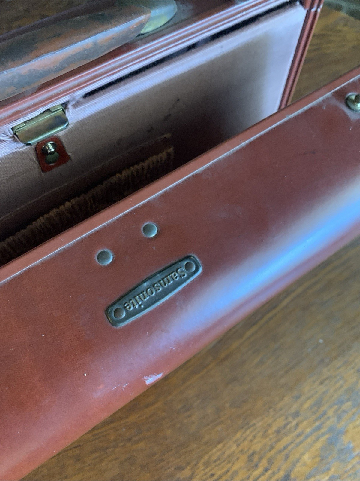 Samsonite 1950s Vintage Suitcase 15 X 10″ X 6″ No Key