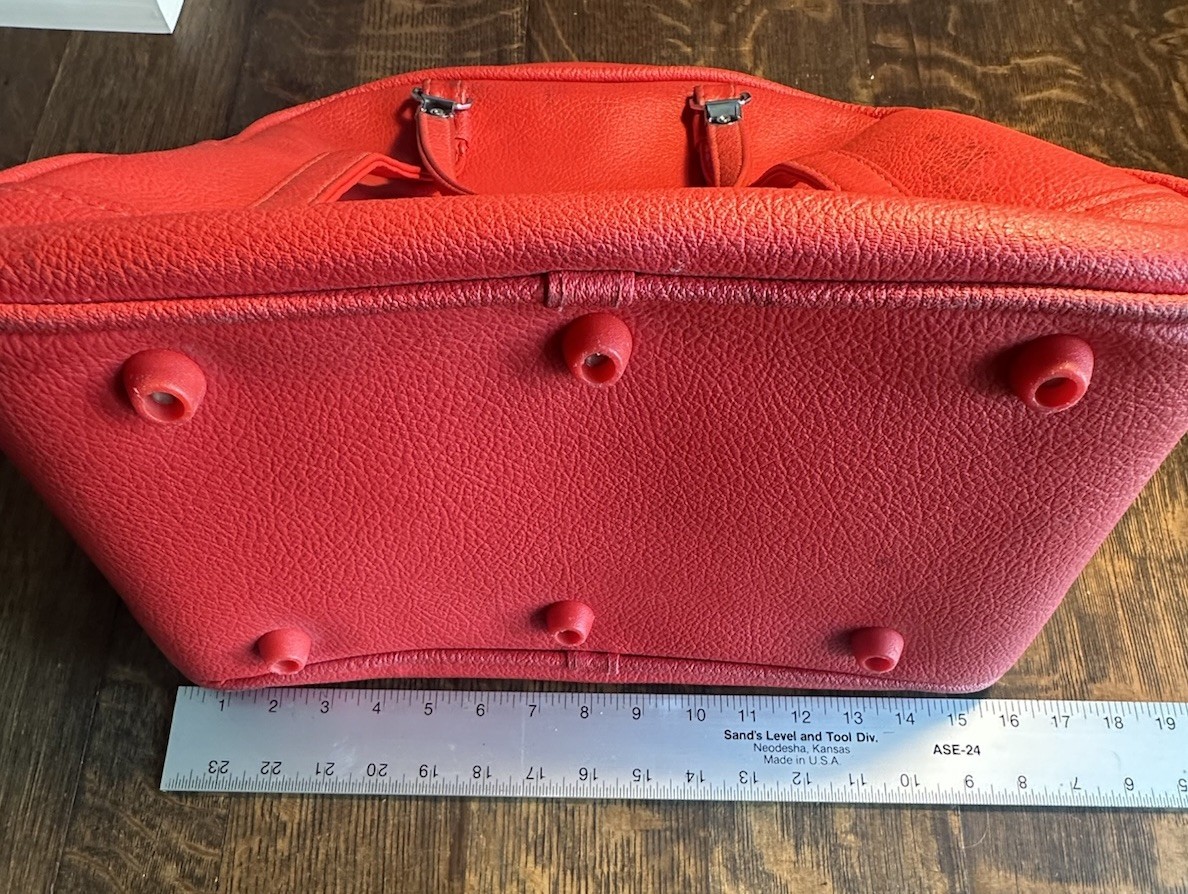 Vintage American Tourister Tiara Red Overnight Bag Euc And Clean