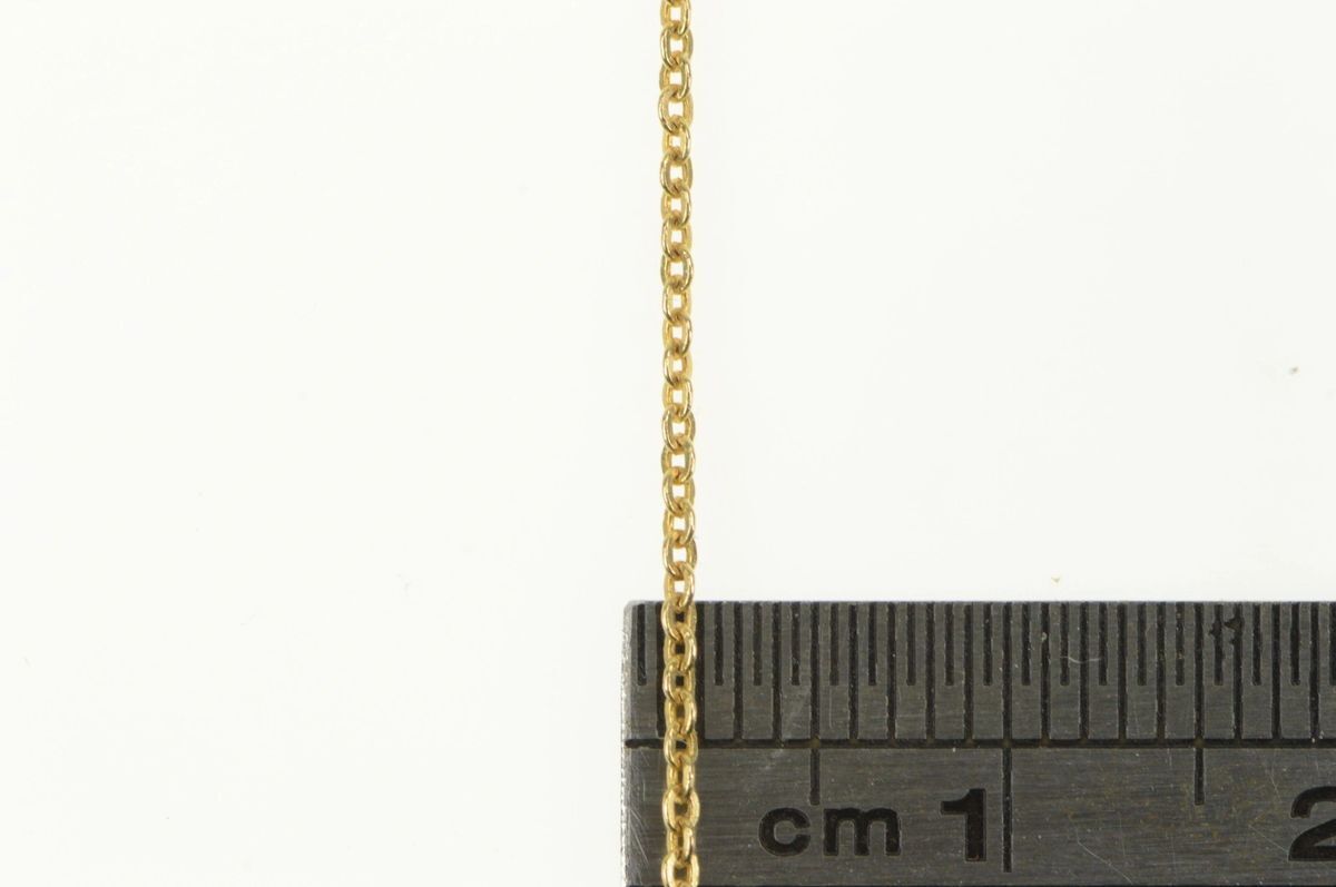 Italian 14K Yellow Gold Chain Necklace