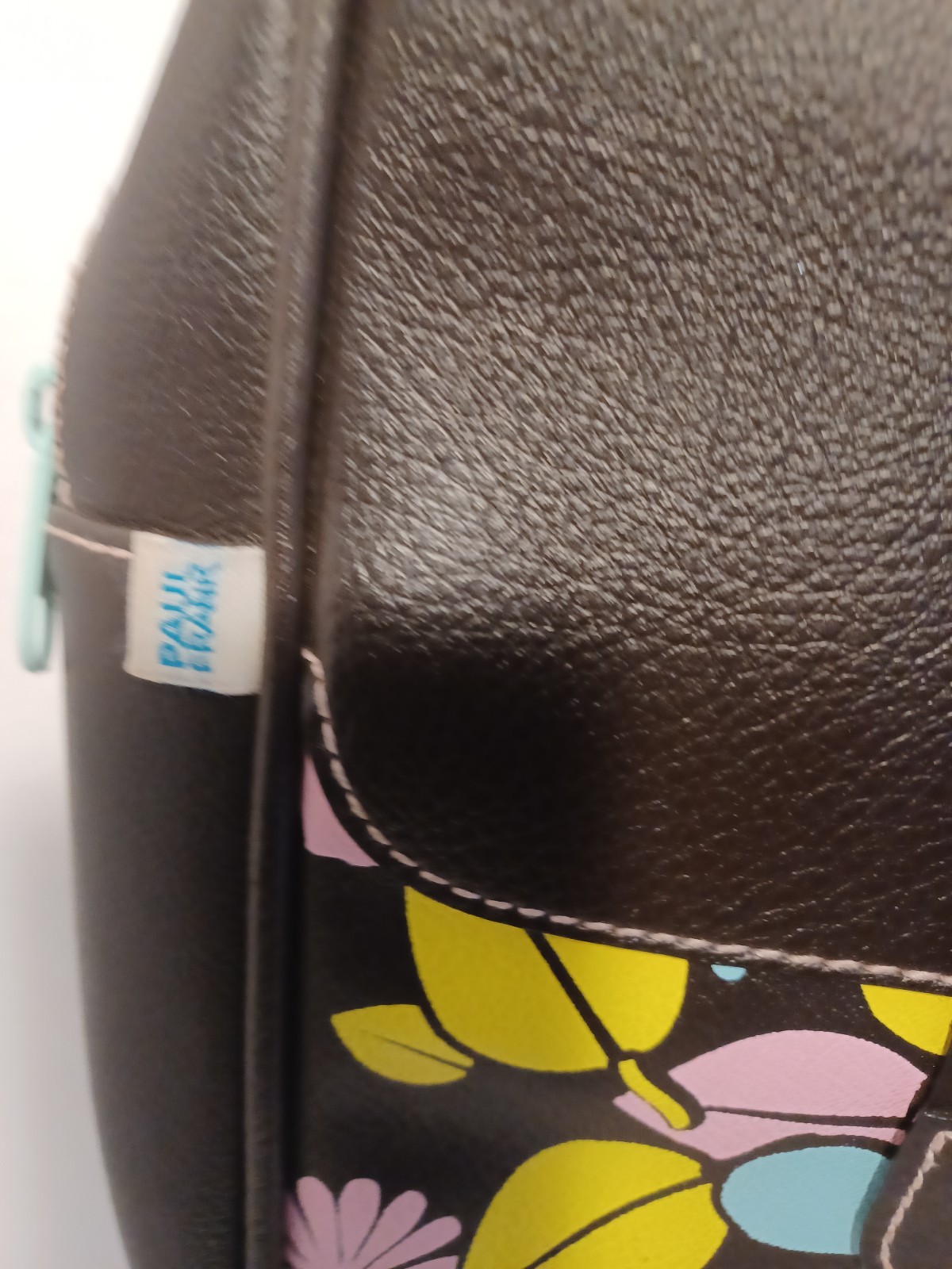 VINTAGE Paul Frank Brown Shoulder Bag, Carry-On Bag, or Book Bag 2004 Y2K
