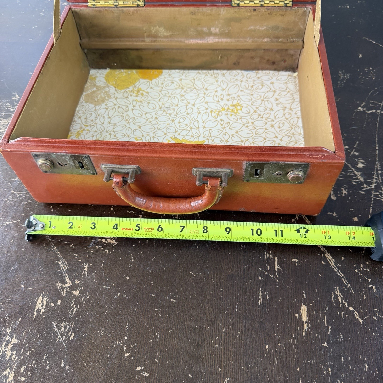 Vintage Trip-Mode Traveling Case 13x10x5