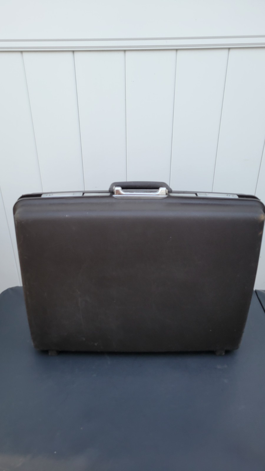 Vintage Samsonite Concord Brown Hard Shell Suitcase Travel Case 21” USA Classic