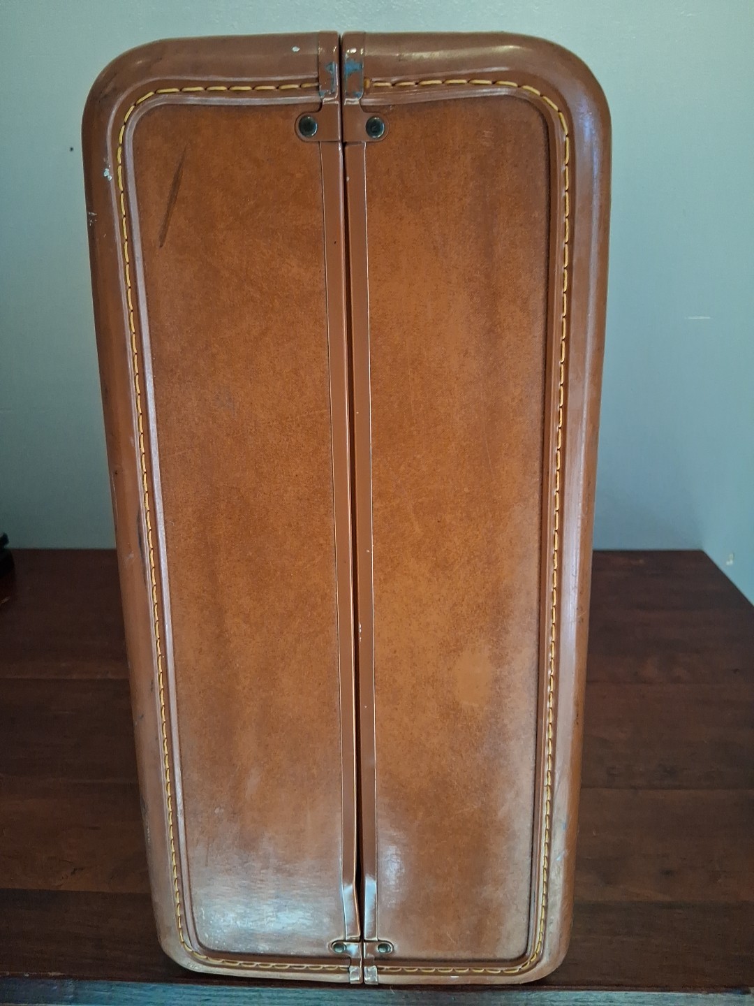Samsonite Streamlite Style 4632 Suitcase Luggage Vintage 1940s 1950s **No Key