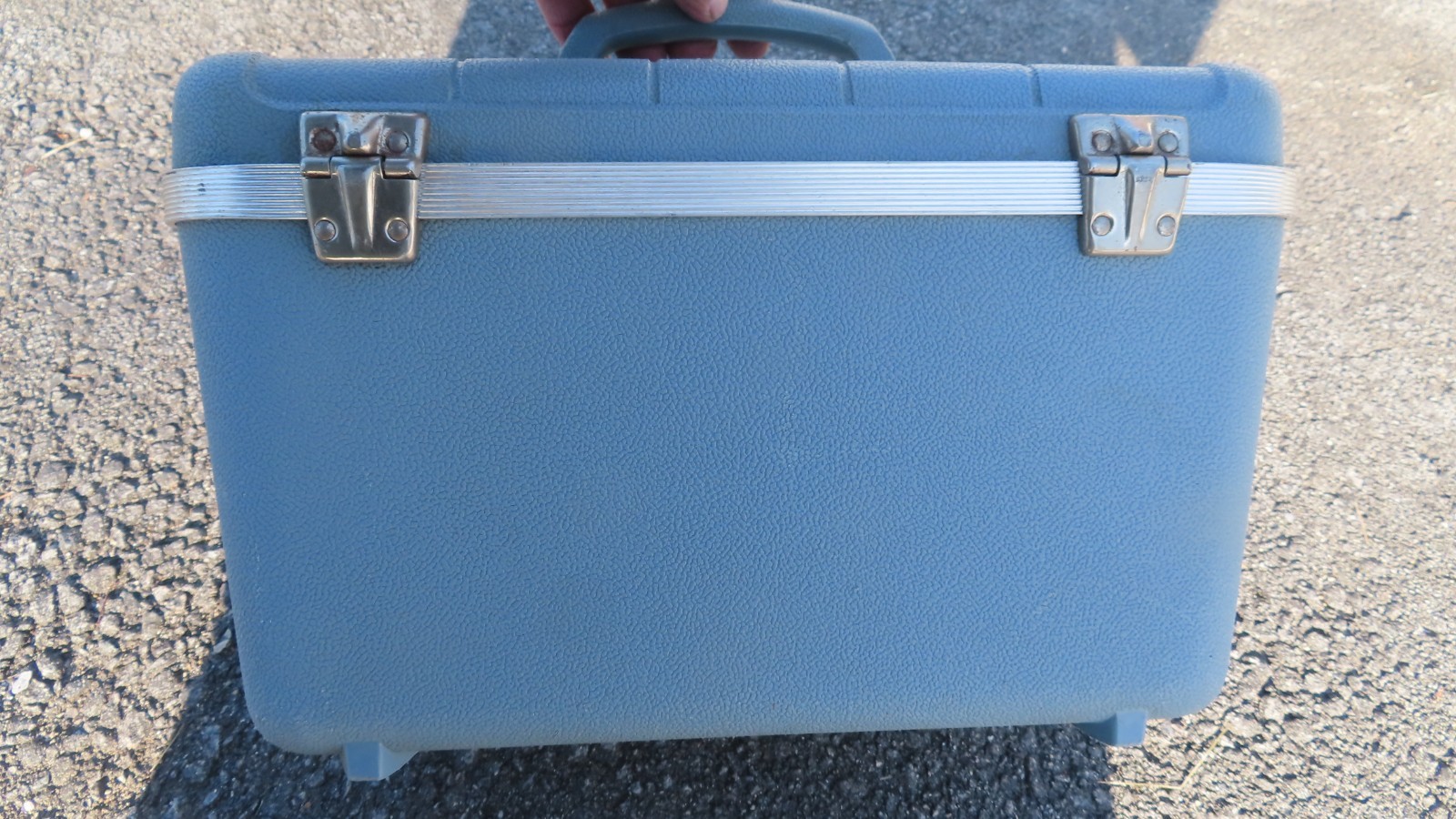 Vintage Starflight Hard Shell Carry On Cosmetic Case with bag and mirror