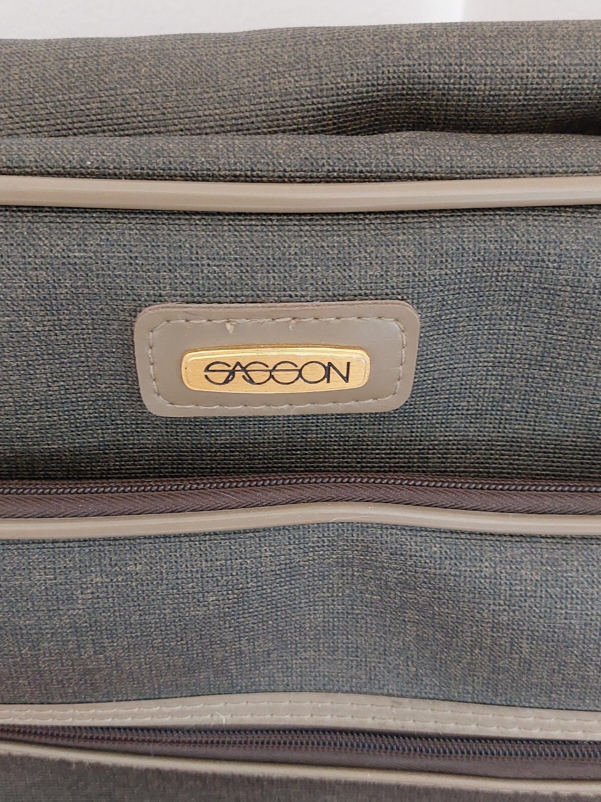 Vintage Sasson Travel Tote Carry-On Luggage Bag