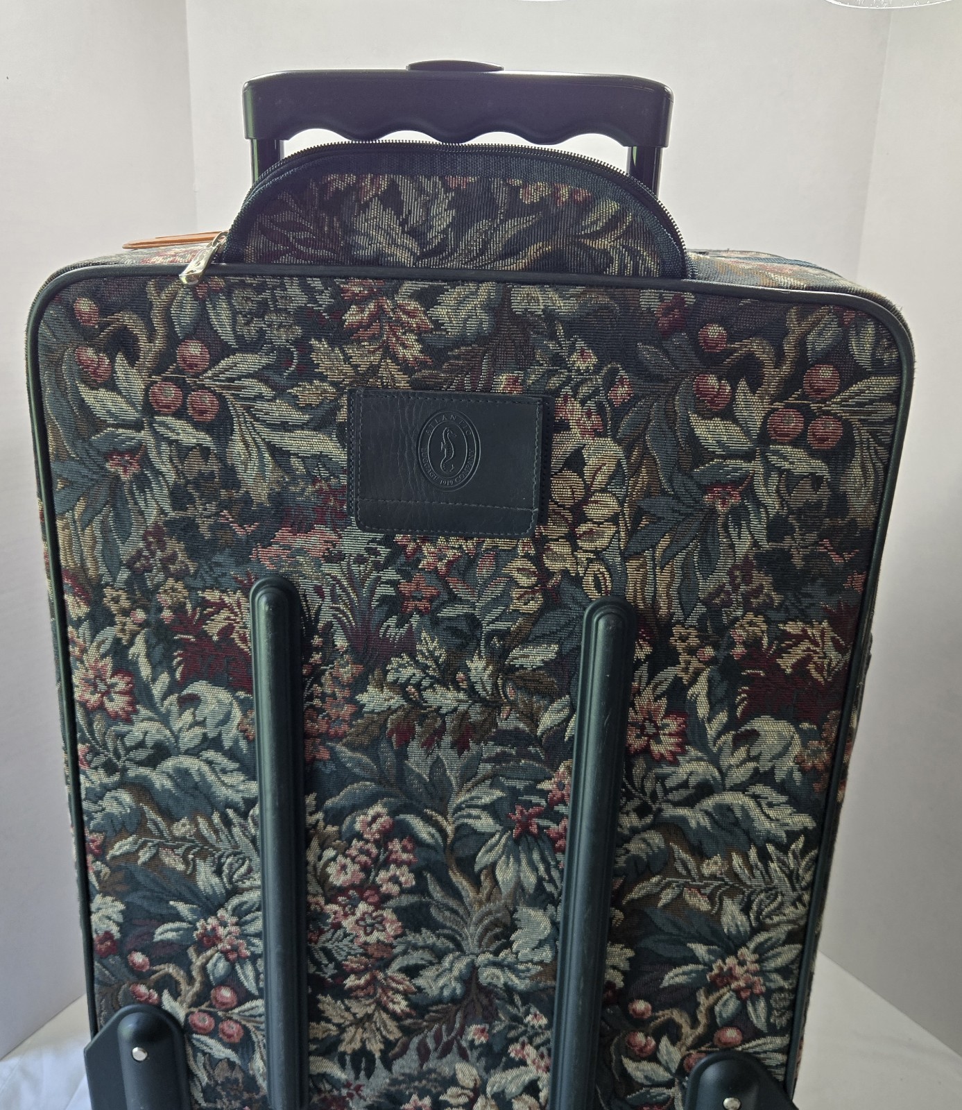 Vintage Atlantic Tapestry Luggage 2 pc. Set