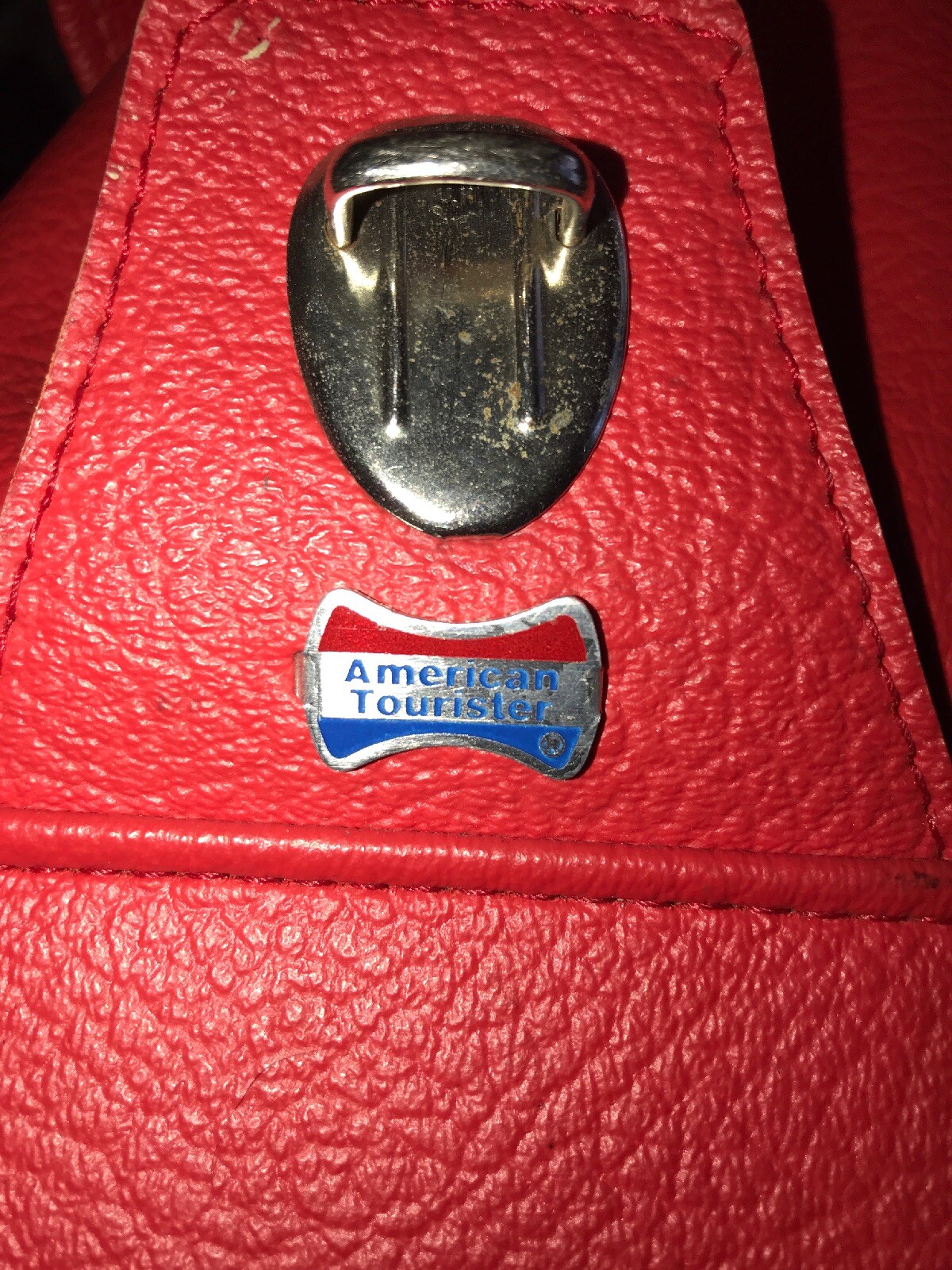 VINTAGE American Tourister Suitcase Soft Side Lockable No Key Travel Carry On