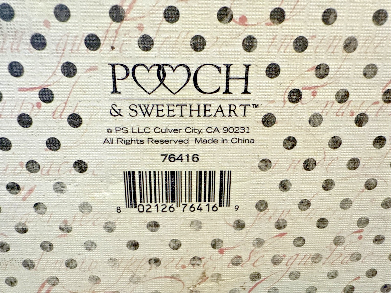 Train Case Pooch & Sweetheart Paris Themed