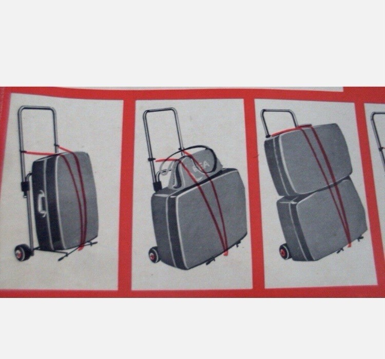 Rare Retro 1970’s NORLAND GAZELLE England SPEEDY Luggage Trolley MULTI-PURPOSE