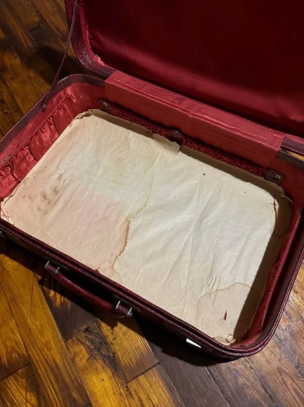 Suitcase Vintage Travel USSR Huge Rare Specimen Retro Bag Collectible Soviet