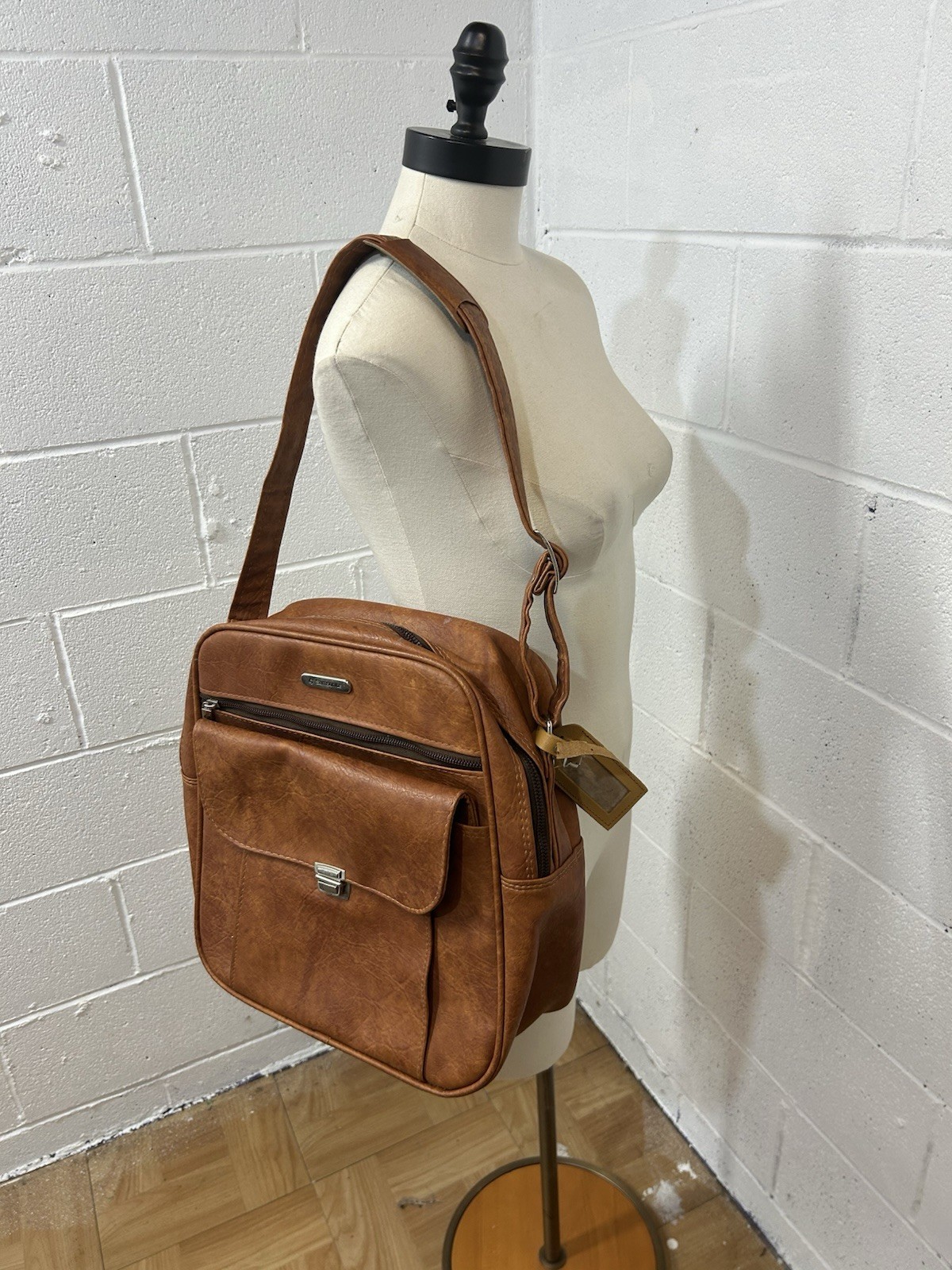 Samsonite Sonora Shoulder Bag Travel Overnight Carry On Luggage Vinyl Vintage
