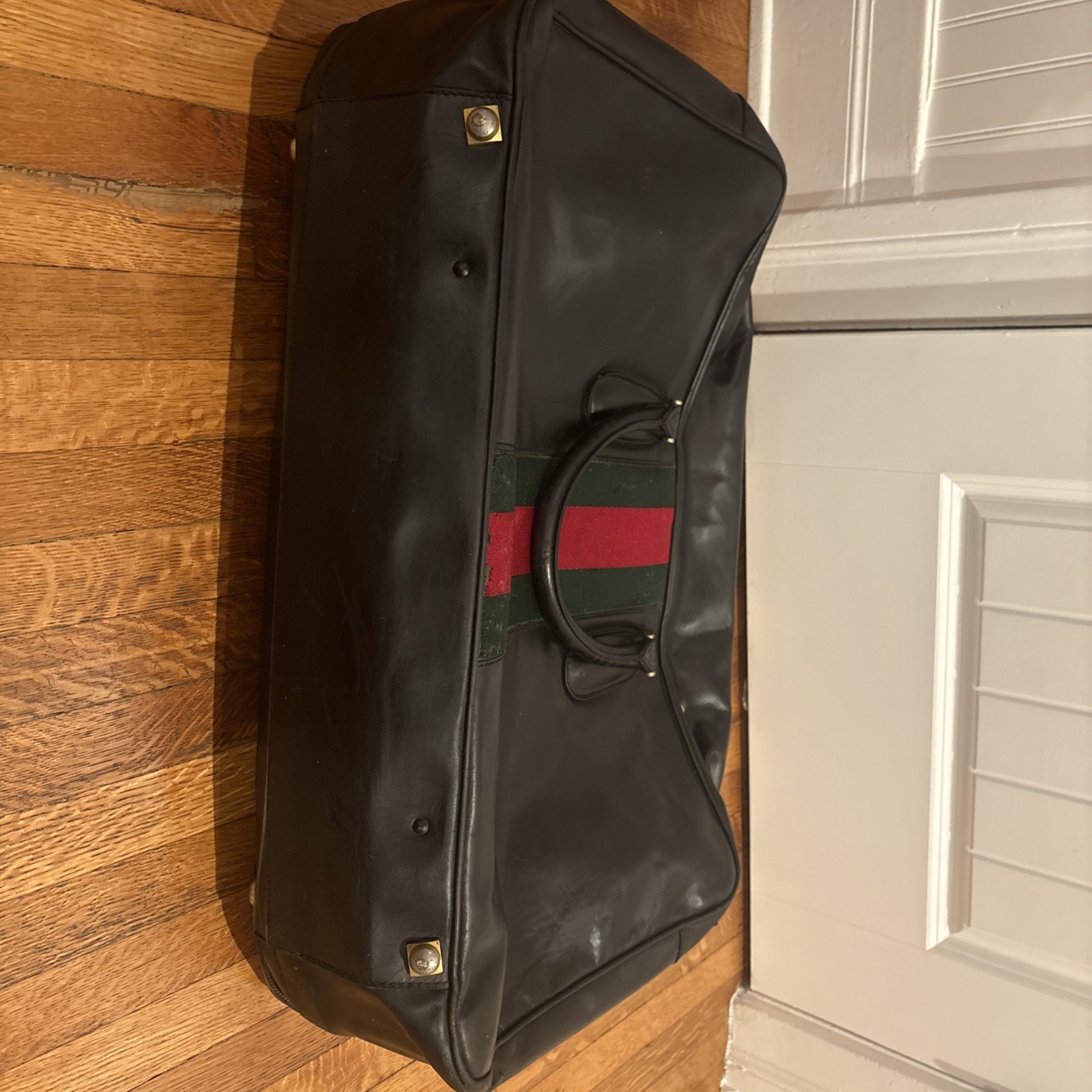 Moving Sale! Great price! Gucci Vintage 70’s Soft Leather Luggage Travel Bag