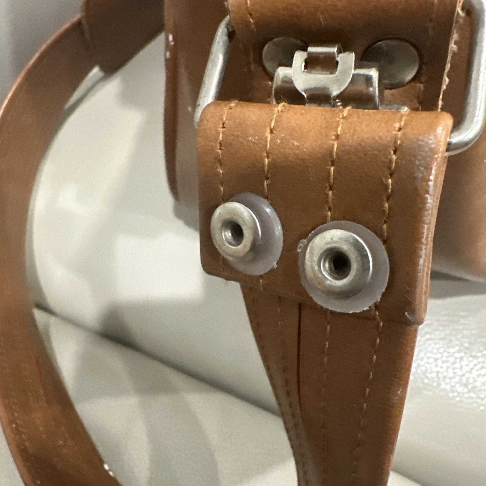 Peter’s Bag Corp Vtg Bantam Travelware Brown Leather Doctor Bag, Satchel Overnig