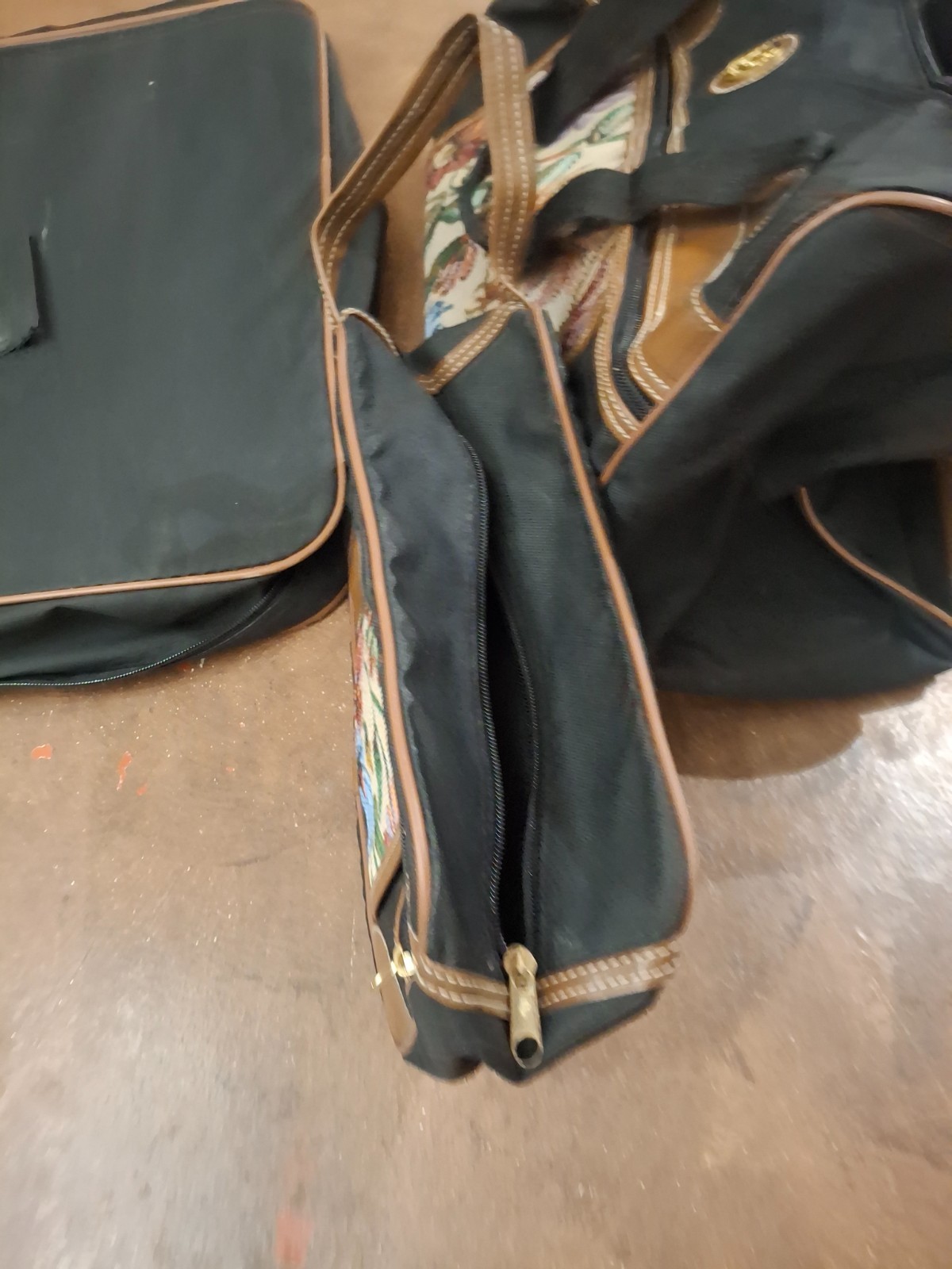 Vintage 60’s Luigi Rossi 4 piece luggage set