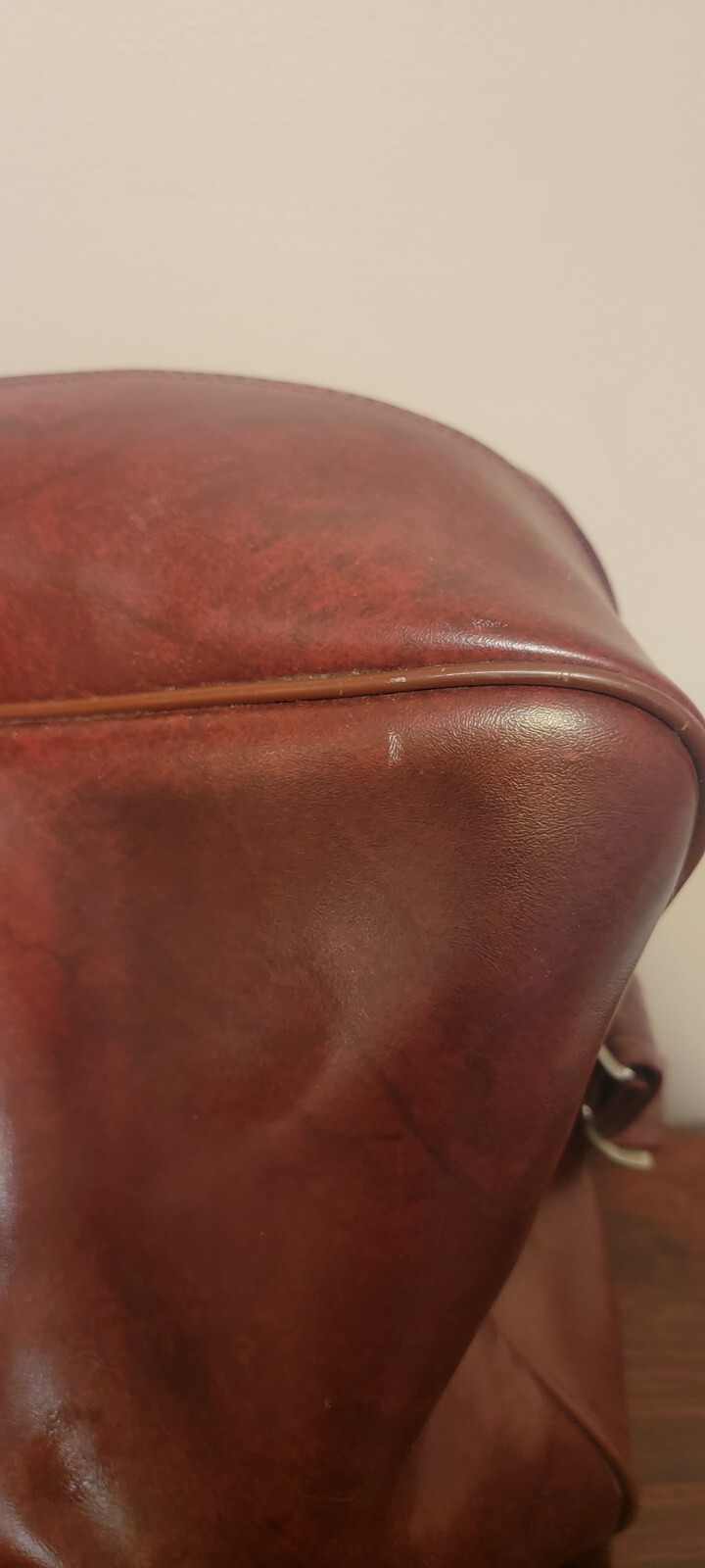 American Tourister Vintage 80’s Carry On Burgandy Bag