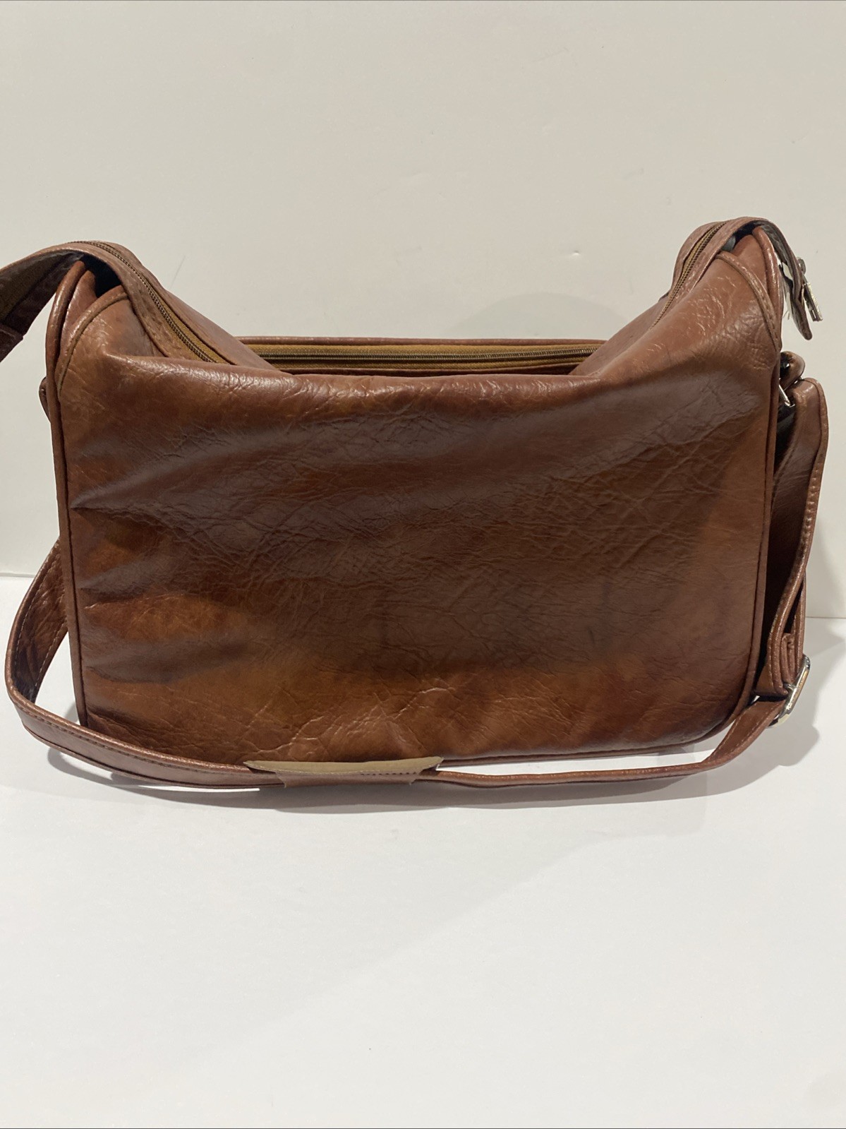 Vintage 1970’s Samsonite Silhouette Il Burgundy Luggage Travel Tote Shoulder Bag