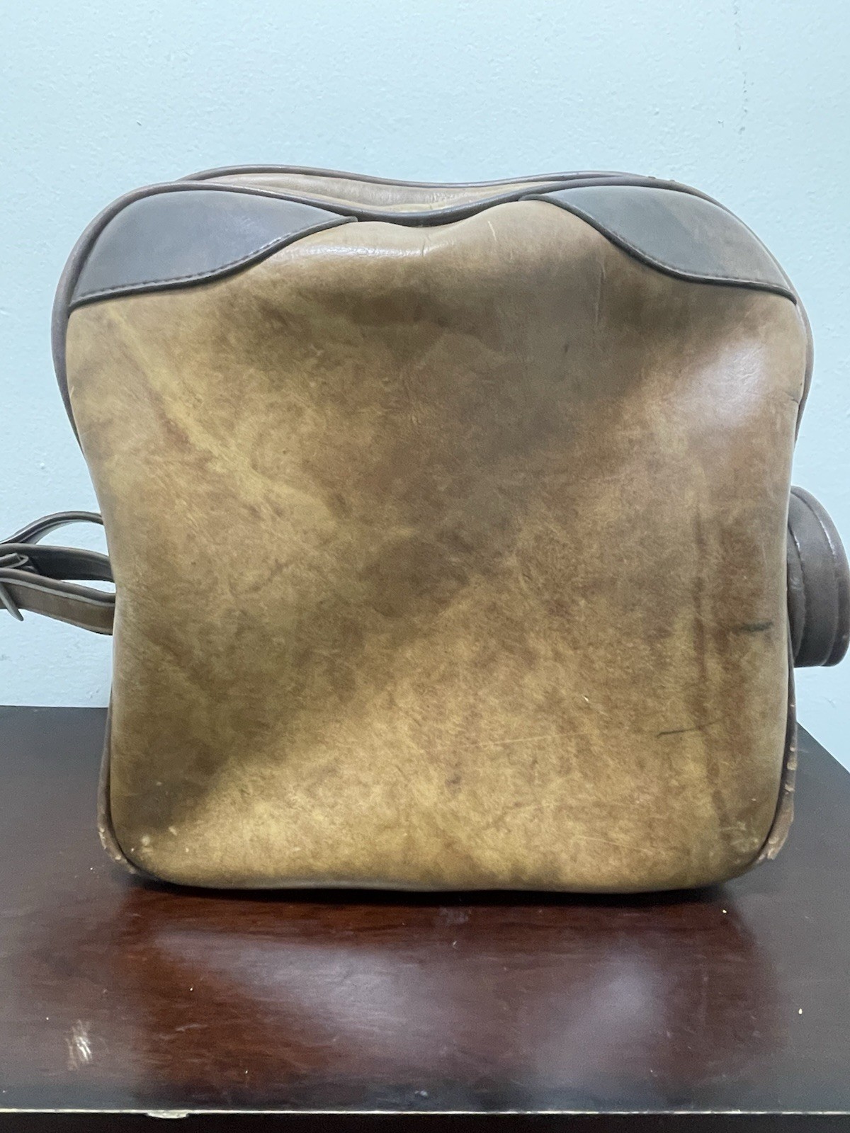 Vintage Airway Carry All Overnight Saddle Bag
