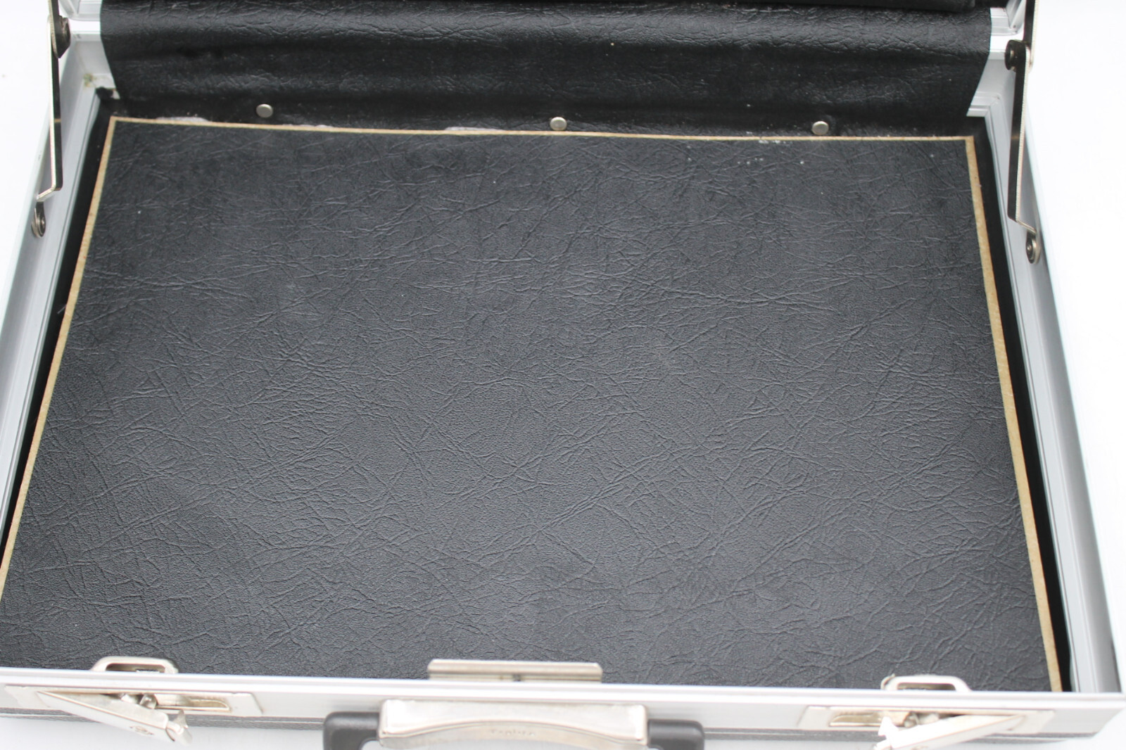 17x12x4″ Gray Hardside Hard Shell TROLITE Briefcase Snap Lock No Key +++++++++++