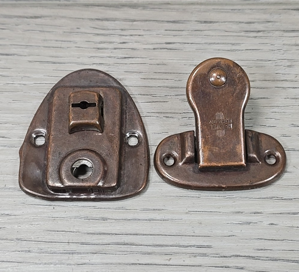 Vintage Neevel Kansas City Trunk Latch Suitcase Train Case Catch Lock – No Key