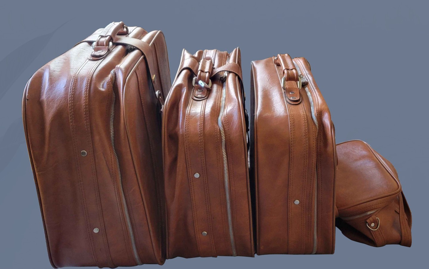 70s Vintage Harmony Luggage 4 Piece Set