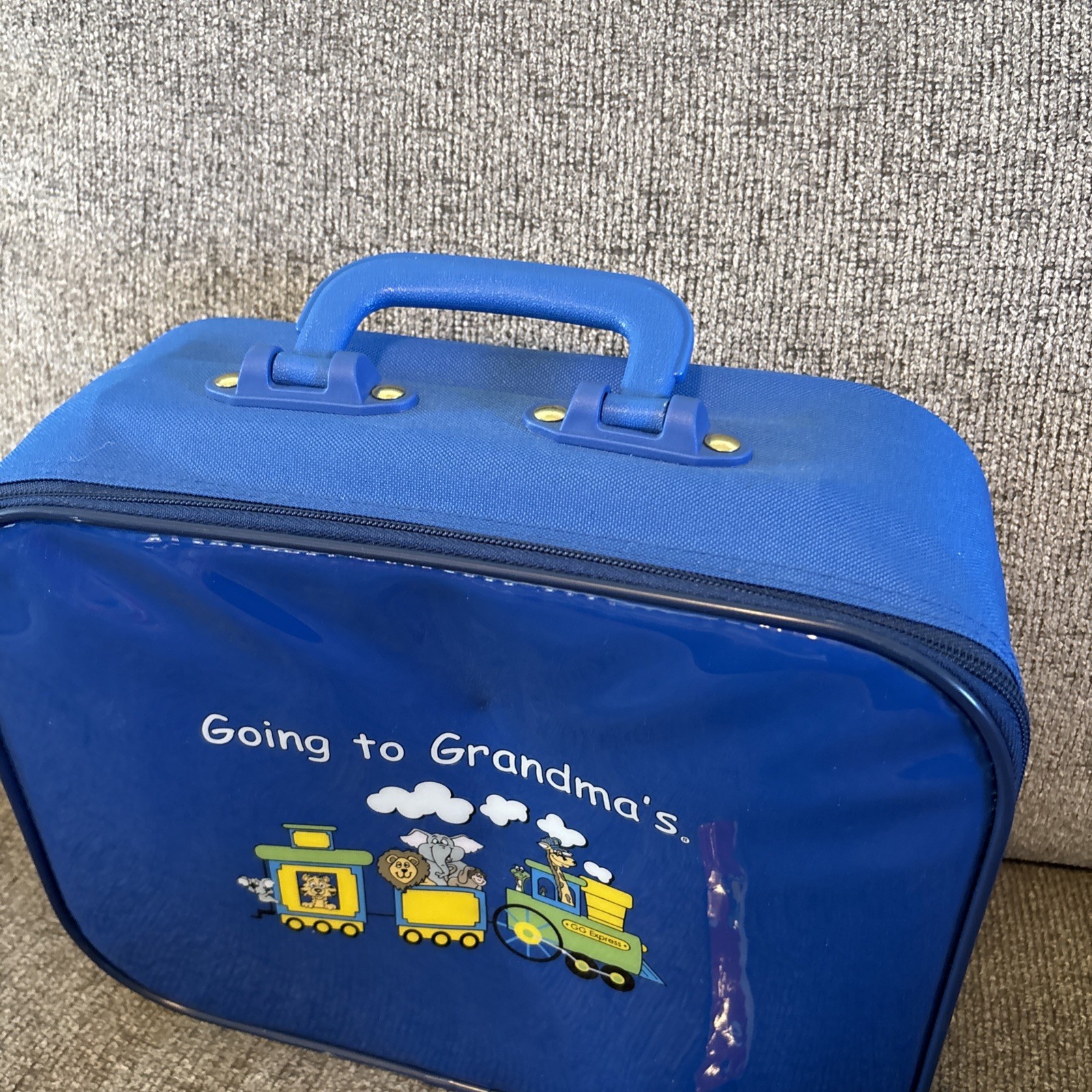 Mercury Luggage Seward Trunk “Going To Grandma’s” luggage For Kids Vintage