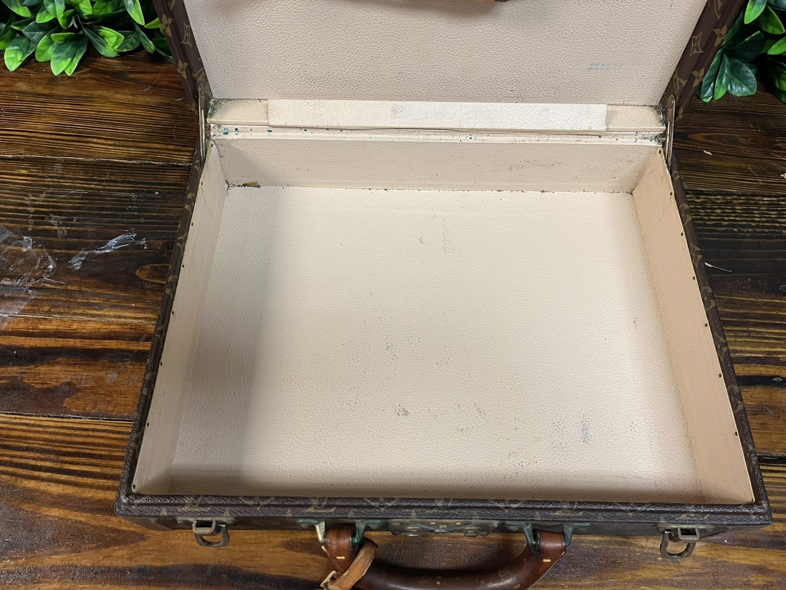 Louis Vuitton Monogram Vintage Cotteville Hard Sided Trunk