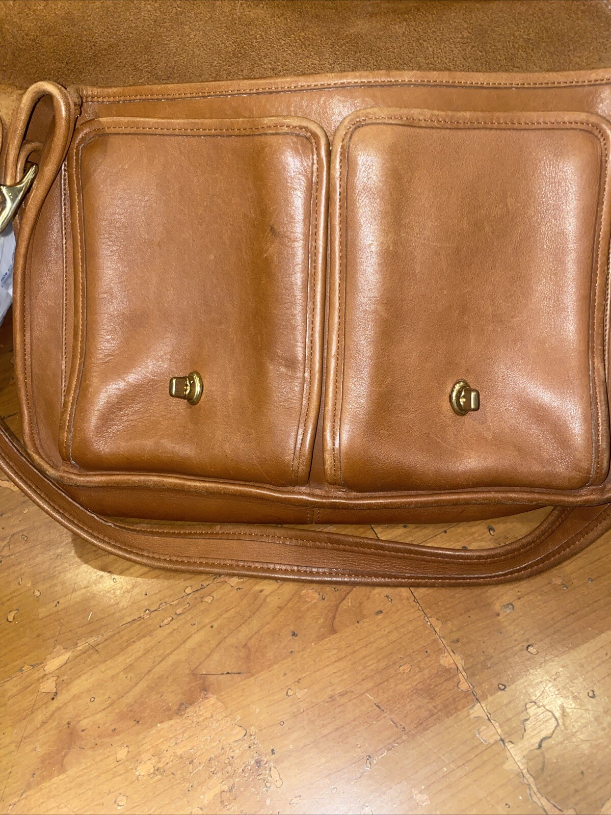 COACH Vintage NYC British Tan Briefcase Satchel Briefbag – Unisex –