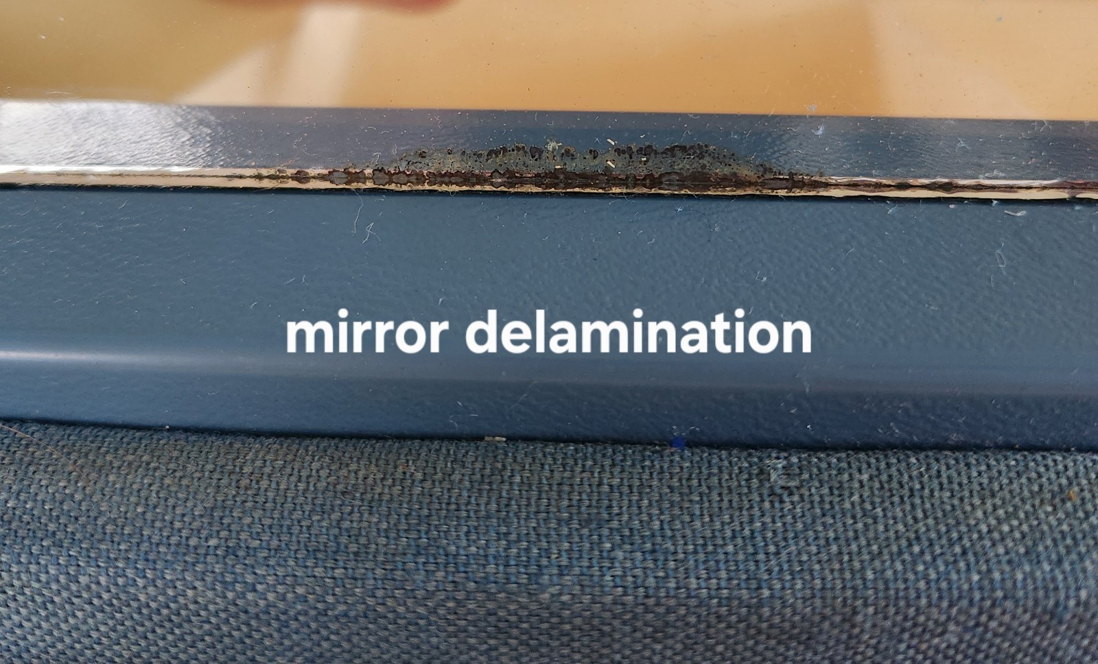 Vintage Samsonite Blue Makeup Train Case With Mirror and Tray Cosmetic Suitcase