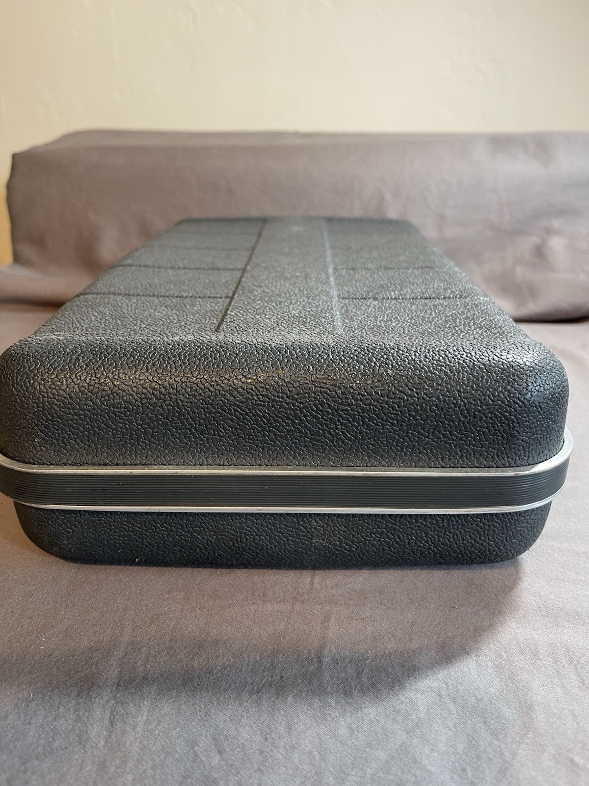 Starflite Luggage Gray Hardcase No Handle Vintage Gun Case