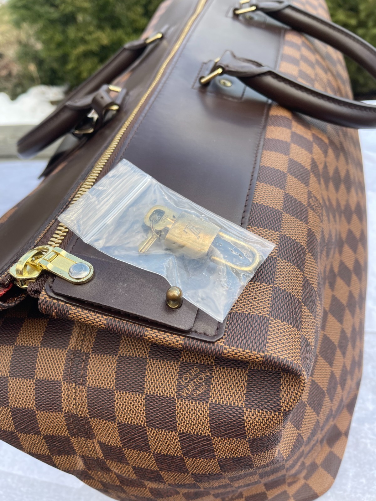 Louis Vuitton Damier Greenwich GM Travel Bag AR0978