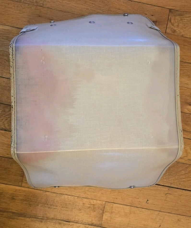 Vintage 1990 Samsonite Sonora Travel Bag w/ Original Motel Receipts, Promo Pens