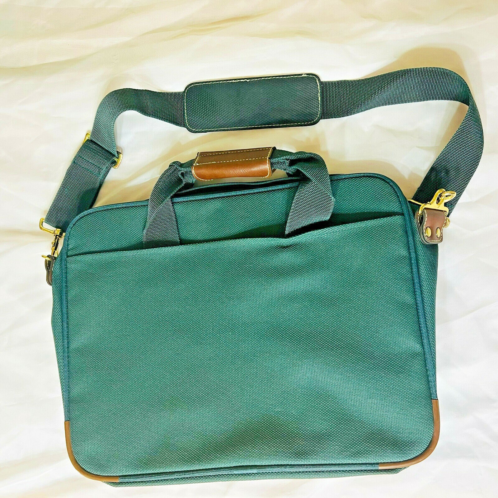 Vintage 1989 Samsonite Ultralite Laptop & Travel Carrying Case 18″/ 14″ (Green)