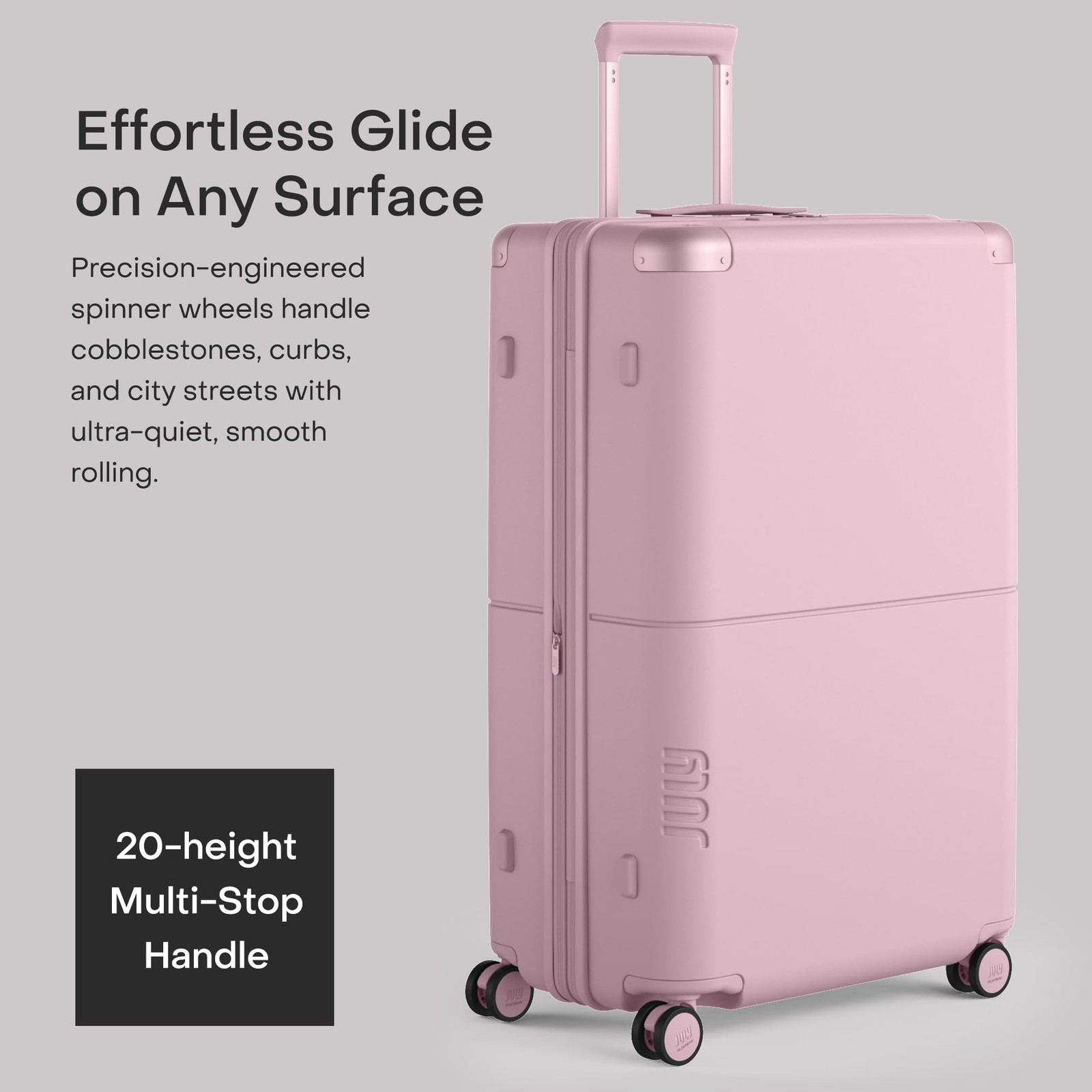 July Checked Plus Expandable – 28.75 Airline Approved Check In Luggage Wheels