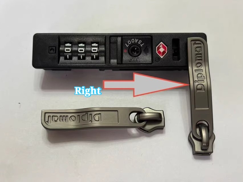 Suitable for Diplomar luggage zipper head luggage accessories 55mm