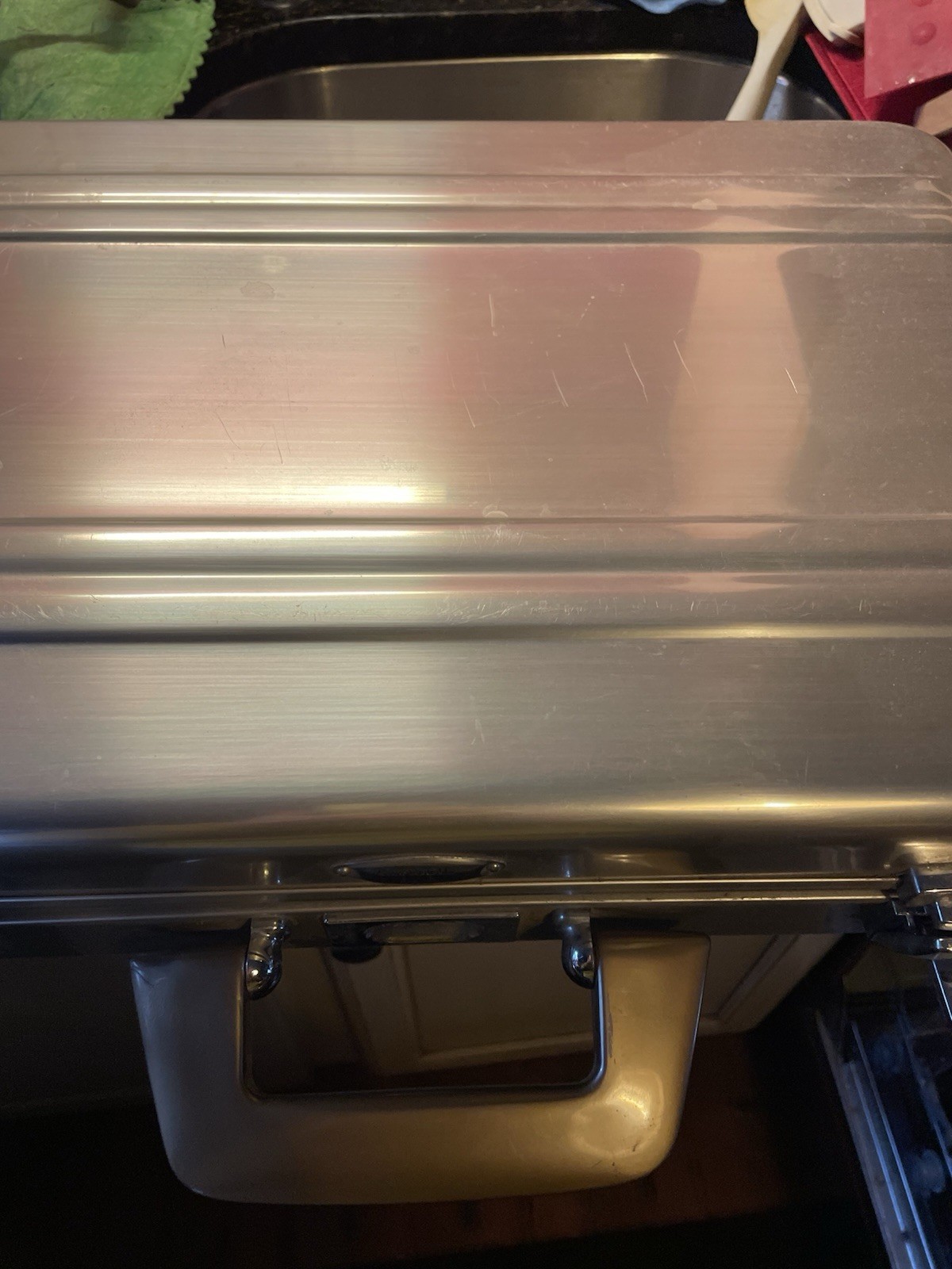 Zero Halliburton Aluminum Briefcase “Elite” 18x13x4.5 Combination Lock