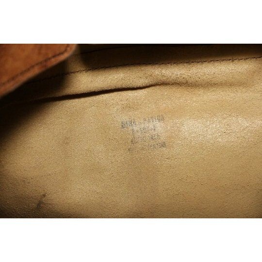 Vtg SIMA – PATICA Cuero Vala Leather Luggage Brass Hardware Made In Argentina