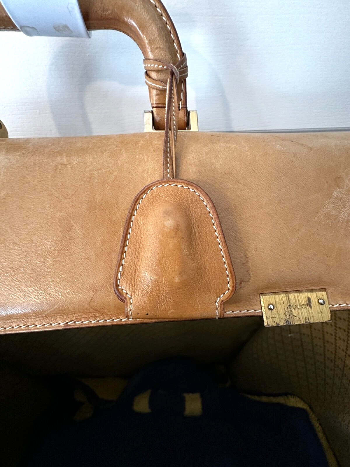 Gucci GG Supreme convertible foldable Briefcase / travel weekender luggage bag
